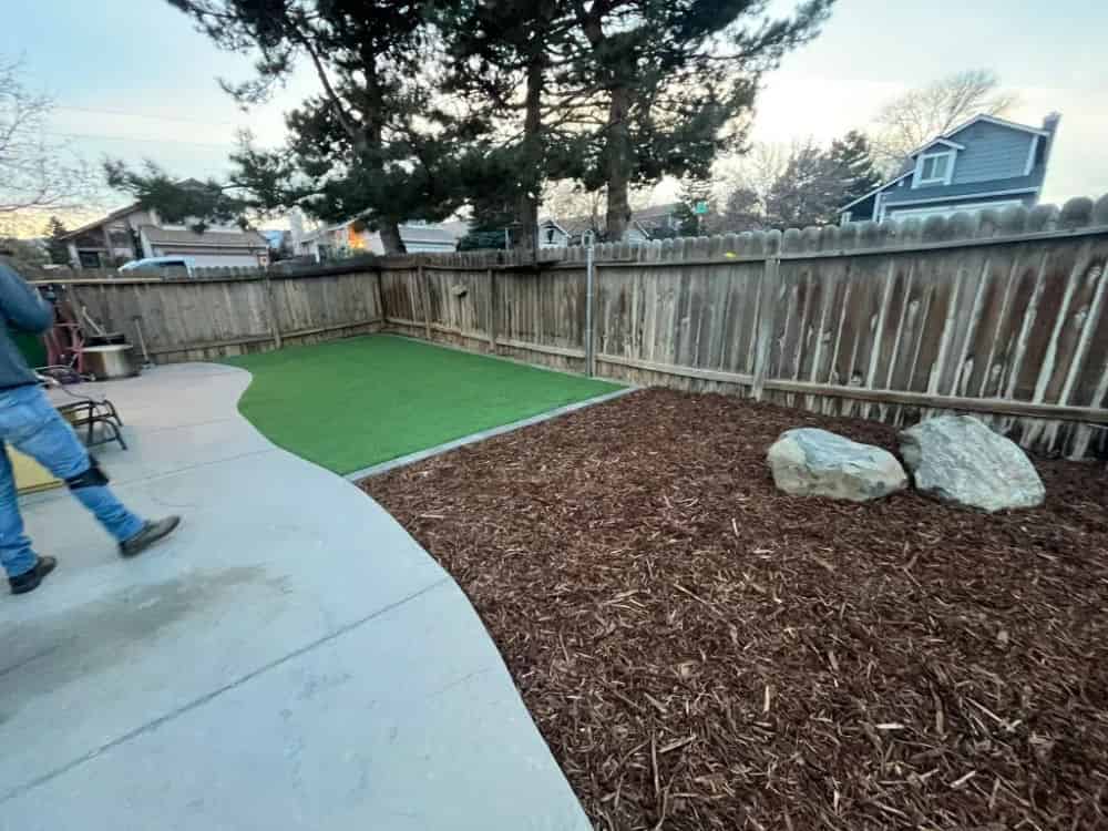 Mulch Installation image